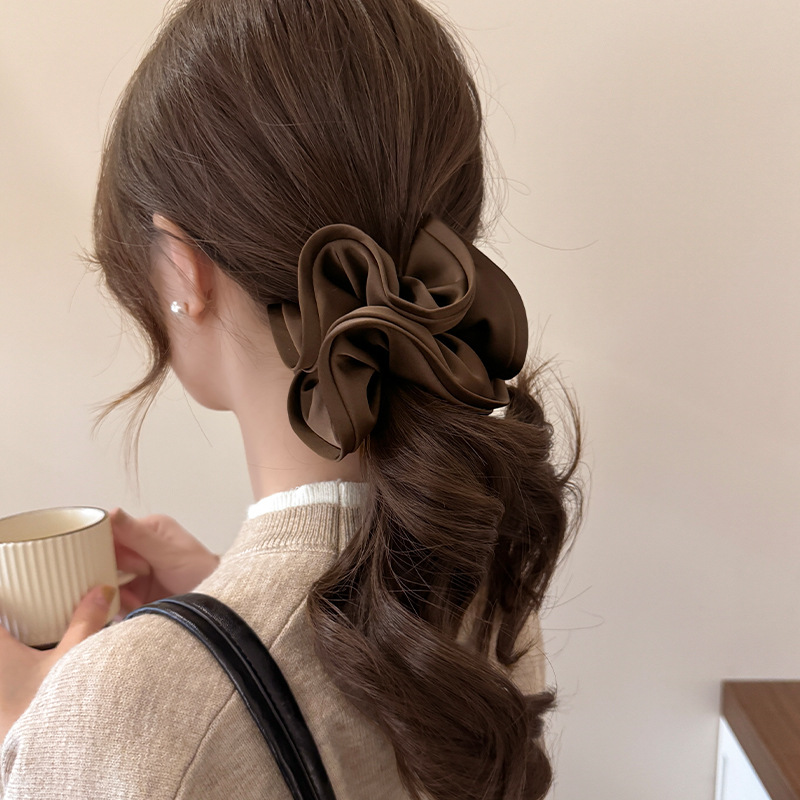 Luxury Satin Scrunchies for Women