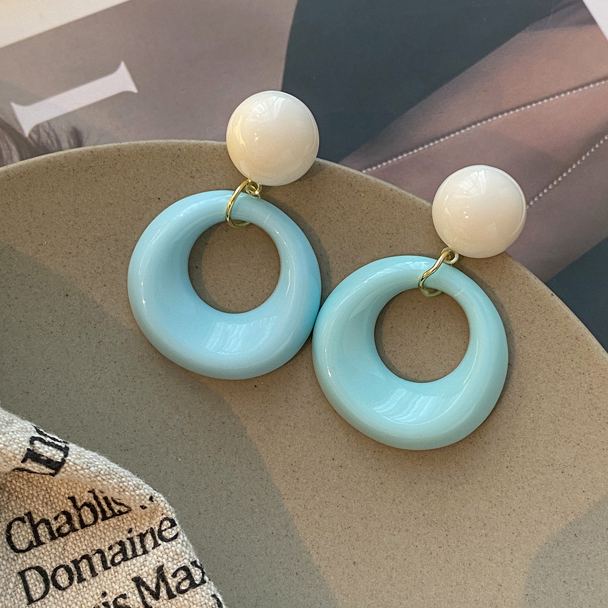 Dopamine Colorful Hoop Earrings