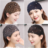 Hollow Beaded Wide Edge Headband – Fashion Hair Cover for Women