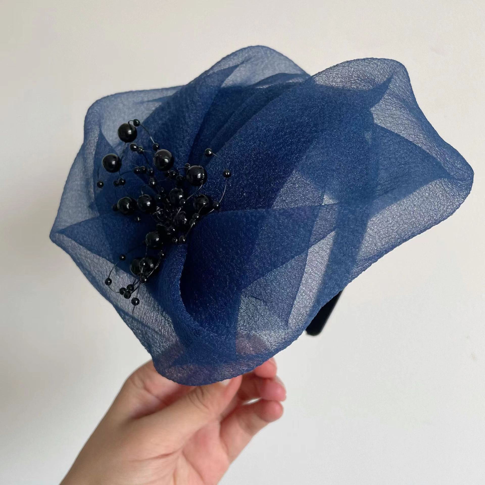 Fashion Mesh Hat Headband