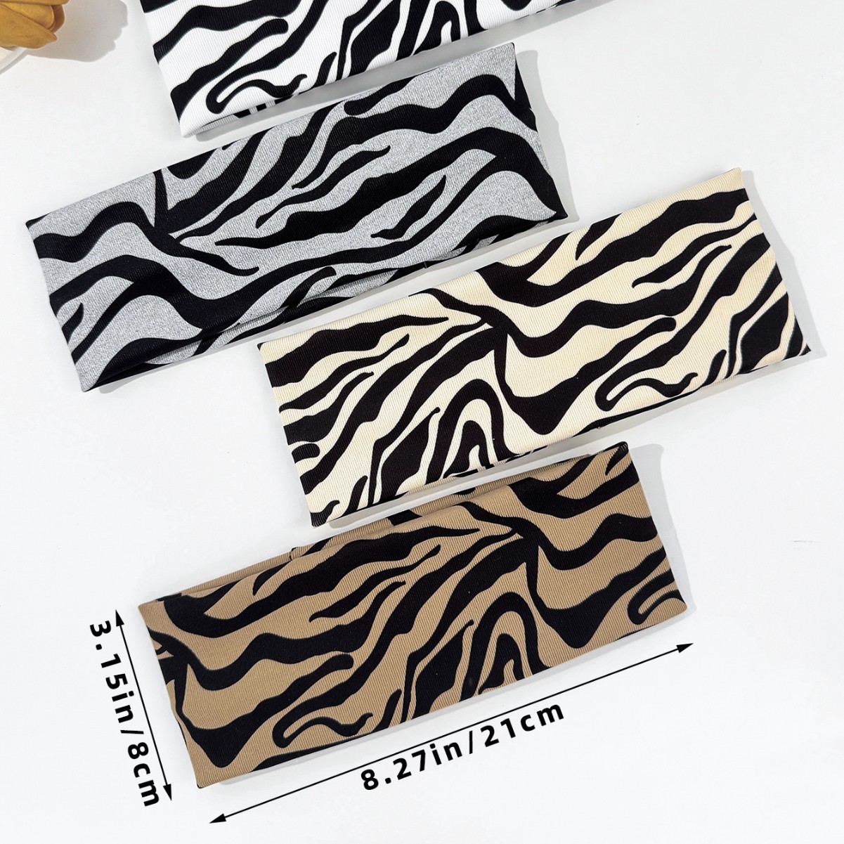 Fashionable Sweat-absorbing Wave-shaped hairband