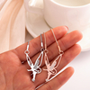 New Hot Sale Rhinestone Angel Wing Necklace for Women