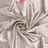 New Vintage Print Satin Square Scarf 90*90cm