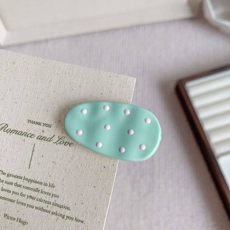 Cute Polka Dot BB Hair Clips