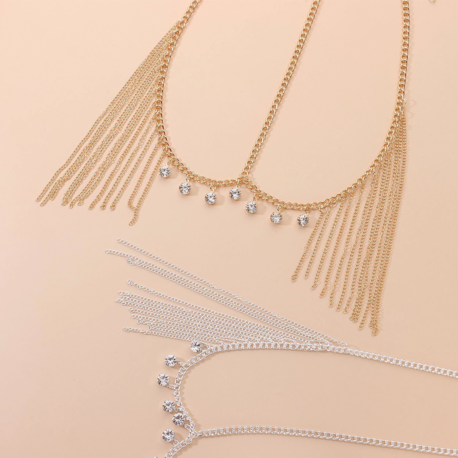Bohemian Tassel Zircon Head Chain for Women – Exotic Sexy Hair Jewelry