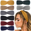 Knotted Twist Headband Set | Soft Stretchy Ribbed Hair Bands