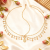 European Style Diamond Scallop Tassel Head Chain
