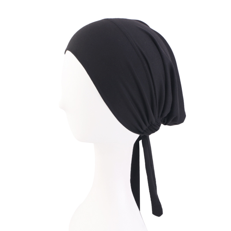 Super Soft Elastic Ethnic Scarf Cap