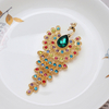 Vintage Peacock Brooch Pin
