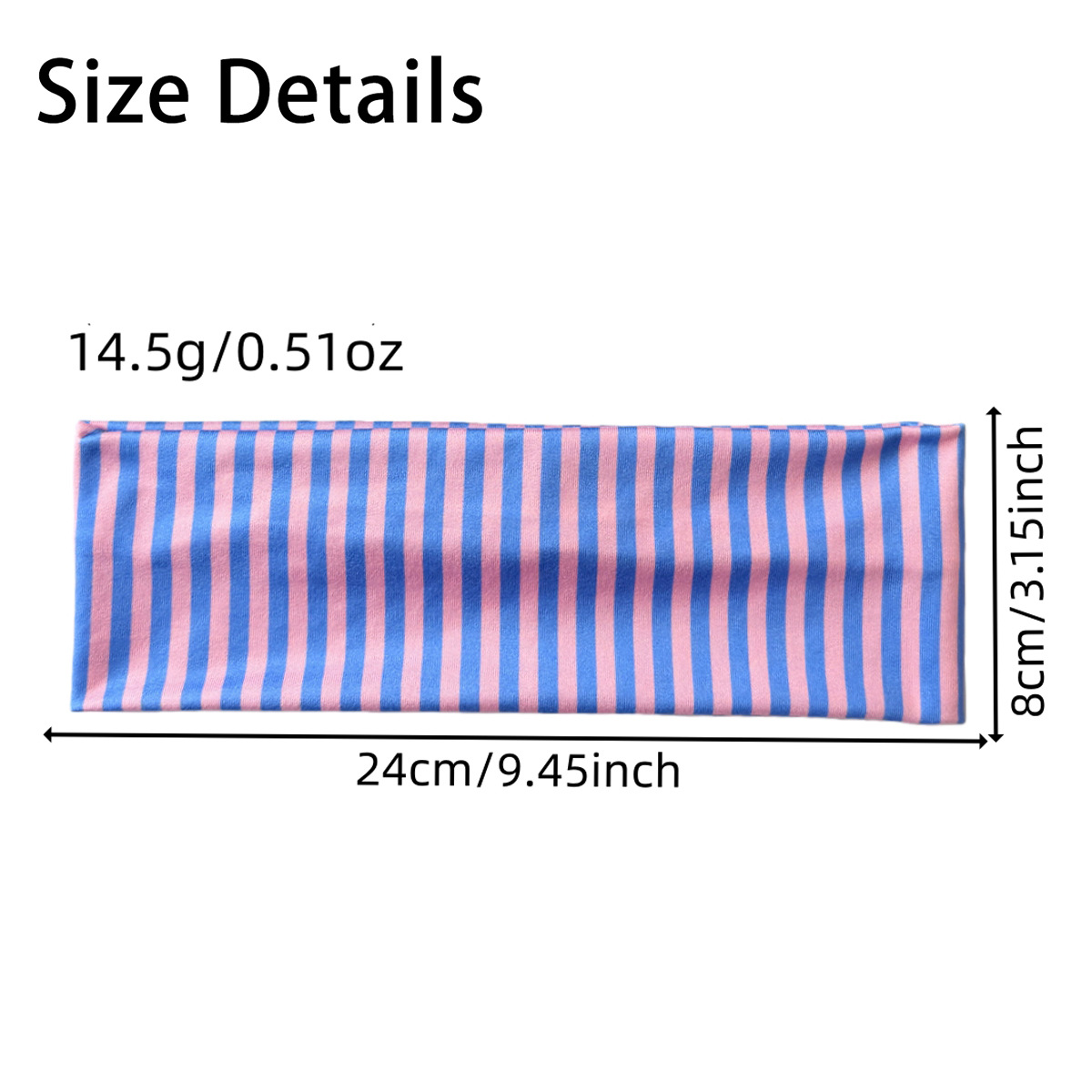 Colorful And Fashionable Striped Hair Band
