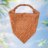 Boho Floral Chiffon Triangle Head Scarf