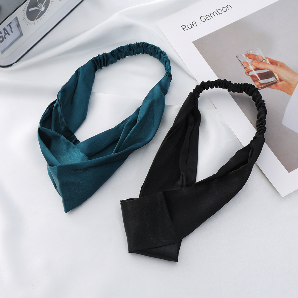 Simple Satin Headband for Women
