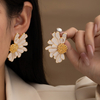 French Vintage Daisy Earrings