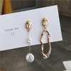 Geometric Baroque Pearl Earrings
