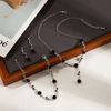 French Vintage Rose Jewelry Set